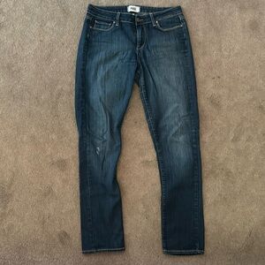Paige denim skinny jeans, size 30